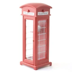 Dolls House DF231 Telefonzelle Holz 1:12 Für Puppenhaus