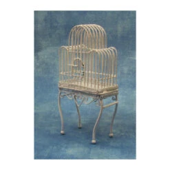 Dolls House DF561 Großer Vogelkäfig Weiß 1:12 Für Puppenhaus