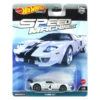 Hot Wheels FPY86-HKC46 Ford GT #4 Weiss/schwarz - Speed Machines 4/5 Maßstab Ca. 1:64 Modellauto -Spielwarenladen FPY86 HKC46 Ford GT 4 weiss schwarz