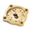Goki HS051 "Tiroler Roulette" Spiel Holz -Spielwarenladen HS051 Tiroler Roulette Spiel