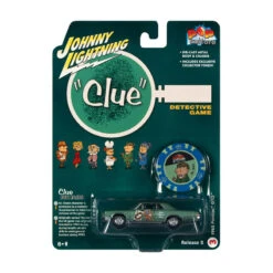 Johnny Lightning JLPC004-3 Pontiac GTO Grün Metallic 1965 - Clue Maßstab 1:64 Modellauto