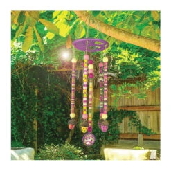 Nebulous Stars NS11127 Bastelset "Windspiel Aus Bambus" -Spielwarenladen NS11127 4 Windspiel aus Bambus