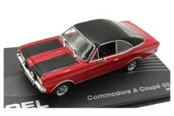 Gebraucht NOS! Atlas Opel Commodore A Coupe GS/E Rot/schwarz 1970 Maßstab 1:43 Modellauto