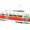 PremiumX PCL47134 Tatra T1 Straßenbahn "Prag" Rot/creme Maßstab 1:43 Modellfahrzeug -Spielwarenladen PCL47134 Tatra T1 Strassenbahn Prag