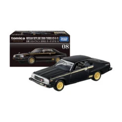 Tomica Premium 08 Nissan Skyline 2000 Turbo GT-E.S Schwarz Maßstab 1:63 Modellauto -Spielwarenladen Premium 08 4 Nissan Skyline 2000 Turbo GT E S schwarz