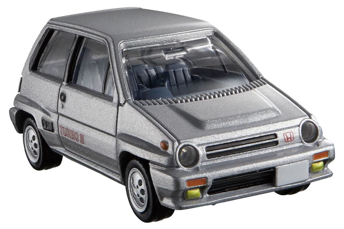 Tomica Premium 35 Honda City Turbo II Silber Maßstab 1:55 Modellauto 4 Tomica Premium 35 Honda City Turbo II Silber Maßstab 1:55 Modellauto – Bild 2