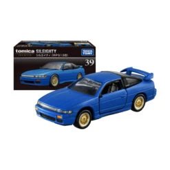 Tomica Premium 39 Nissan Sileighty (RPS13) Blau Maßstab 1:62 Modellauto -Spielwarenladen Premium 39 5 Nissan Sileighty RPS13 blau