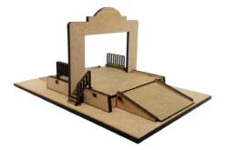 Sjo-cal SJO64007 Diorama Siegerpodest "Monte Carlo" Bausatz Lasergeschnitten Maßstab 1:64 -Spielwarenladen SJO64007 3 Diorama Siegerpodest Monte Carlo Bausatz