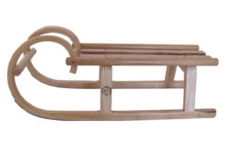 Erzgebirge ST-01-001 Hörnerschlitten Schlitten Holz 60 Cm Handarbeit Aus Dem Erzgebirge