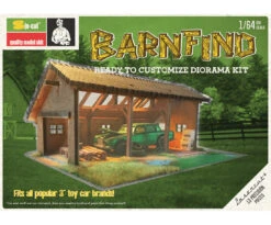 Sjo-cal SJO64004 Diorama Barn Finds "Scheune" Bausatz Lasergeschnitten Maßstab 1:64 -Spielwarenladen Sjo cal 4 Diorama Barn Finds Scheune