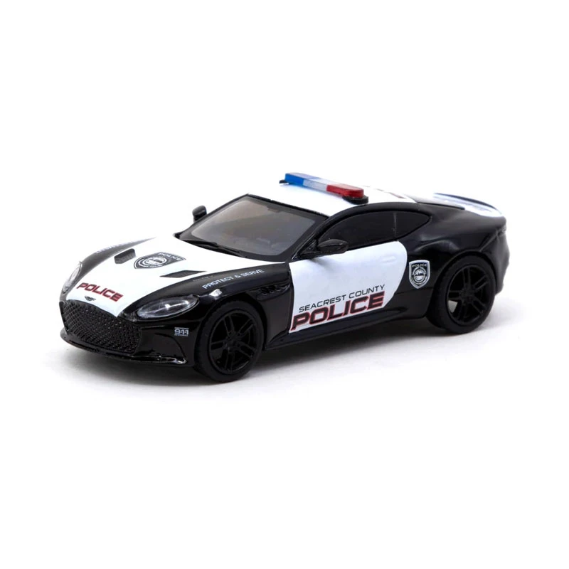 Tarmac T64G-004-PC Aston Martin DBS Superleggera "Police" Schwarz/weiss Maßstab 1:64 Modellauto 3 Tarmac T64G-004-PC Aston Martin DBS Superleggera "Police" Schwarz/weiss Maßstab 1:64 Modellauto