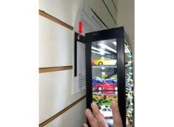 Triple9 Sammlervitrine 1:64 Mit 5 Etagen, Schwarz Mit Spiegel Und LED Beleuchtung T9-648850Mbk -Spielwarenladen T9 648850Mbk 4
