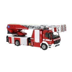 IXO Models TRF024 Mercedes Benz Atego DLA (K) 23/12 Metz "Feuerwehr Halle" Rot Maßstab 1:43 Modellau