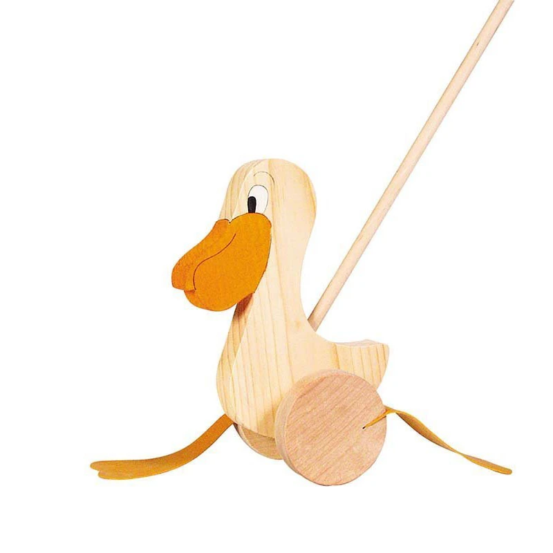 Goki WP006 Schiebetier "Pelikan" Watscheltier Holz 3 Goki WP006 Schiebetier "Pelikan" Watscheltier Holz