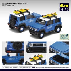 Era Car SU20JSUSP39 Suzuki Jimny Sierra "KAWAII" Sky Blue Maßstab 1:64 Modellauto -Spielwarenladen era car su20jsusp39 suzuki jimny sierra kawaii sky blue 1 64 100019