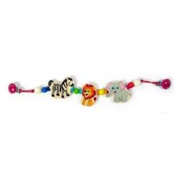 Hess 12976 Wagenkette "Wildlife" Holz Erzgebirge