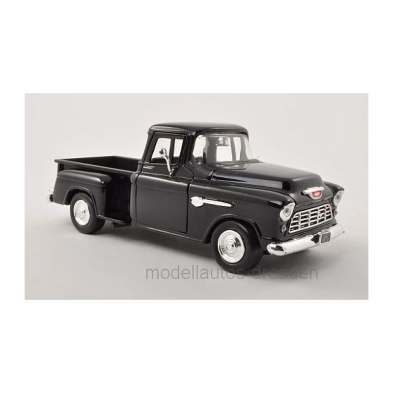 Motormax 73236 Chevrolet 5100 Stepside Pick Up Schwarz 1955 Maßstab 1:24 Modellauto 3 Motormax 73236 Chevrolet 5100 Stepside Pick Up Schwarz 1955 Maßstab 1:24 Modellauto