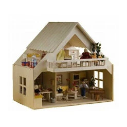 Rülke 23161 Puppenhaus "Haus Mit Balkon" Erzgebirge